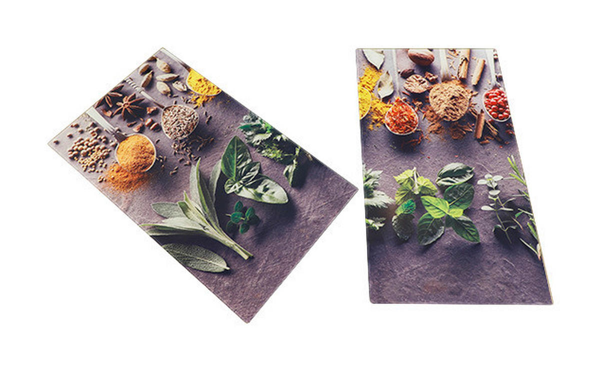 HI Herdblende-/Abdeckplatte Herdabdeckplatten_2erSet - bunt (30,00/52,00cm) - HI