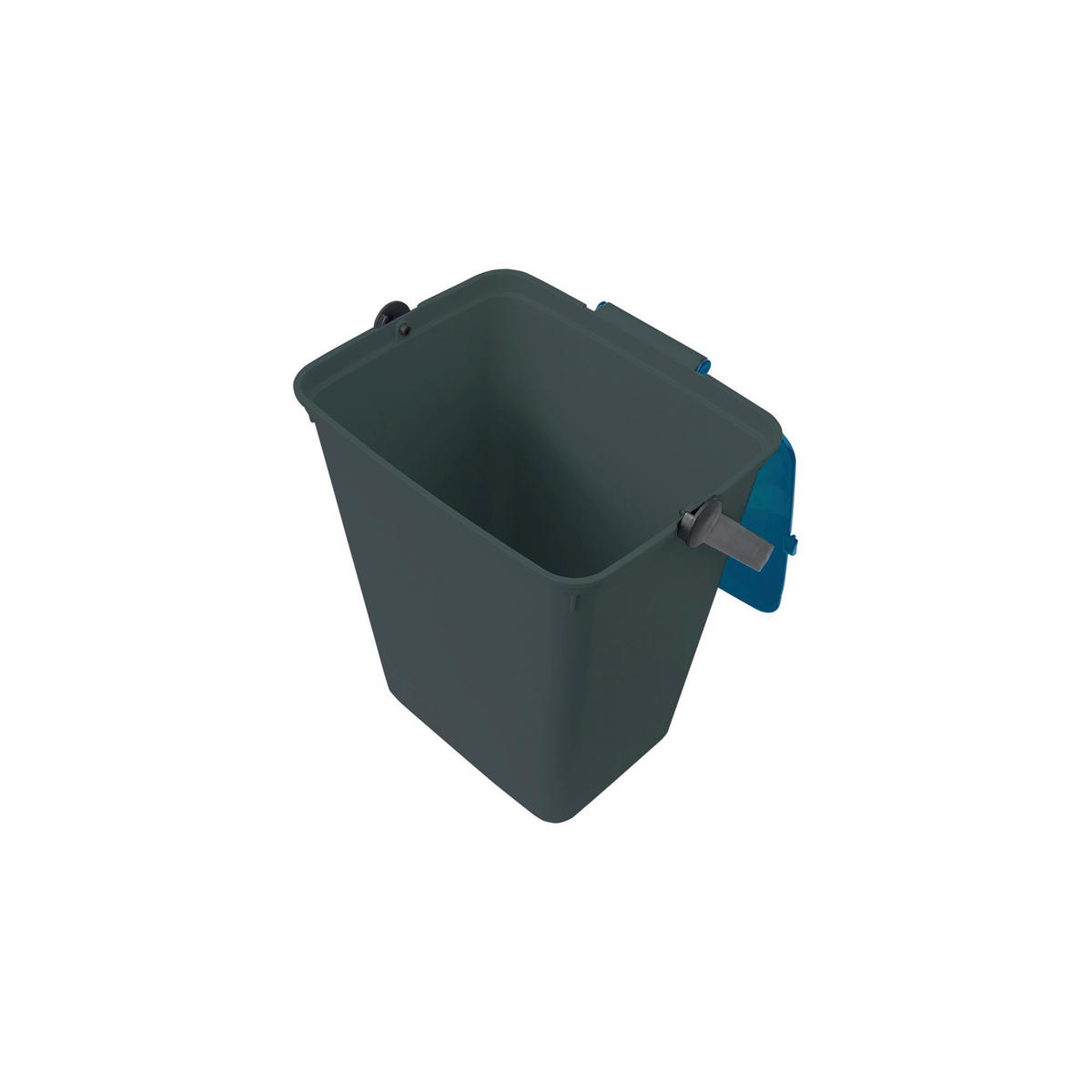 Eco-Logico Abfalltrennbehälter 4er Set mehrfarbig B/H/L: ca. 26,5x41x30,5 cm Abfalltrennbehälter_4xca.14l - mehrfarbig/grau (30,50/26,50/41,00cm) - Eco-Logico