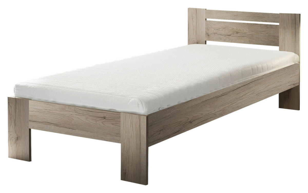 Futonbett Cannes Eiche San-Remo Nachbildung Liegefläche B/L: ca. 90x200 cm Cannes - Eiche (95,00/71,00/204,00cm)