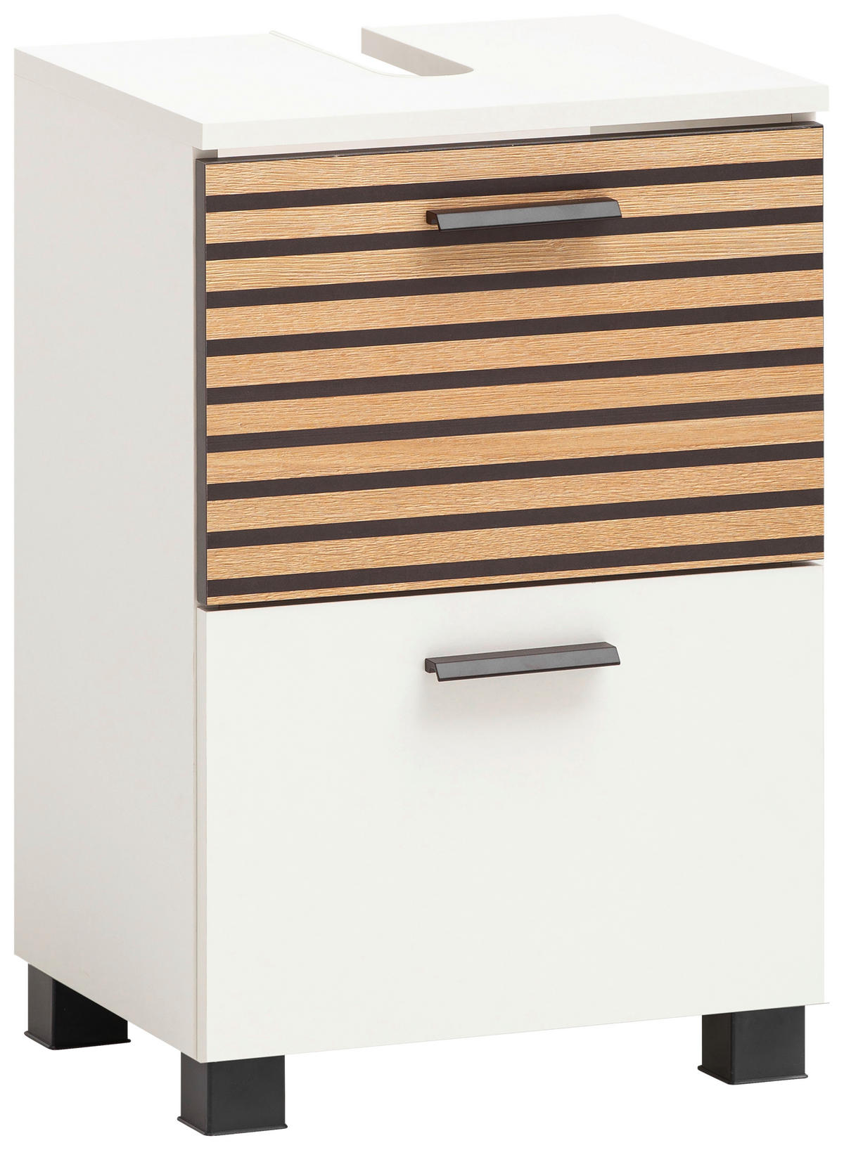 Waschbeckenunterschrank Katta weiß matt B/H/T: ca. 40,2x60,8x35 cm Katta - weiß (40,20/60,80/35,00cm) - Schildmeyer