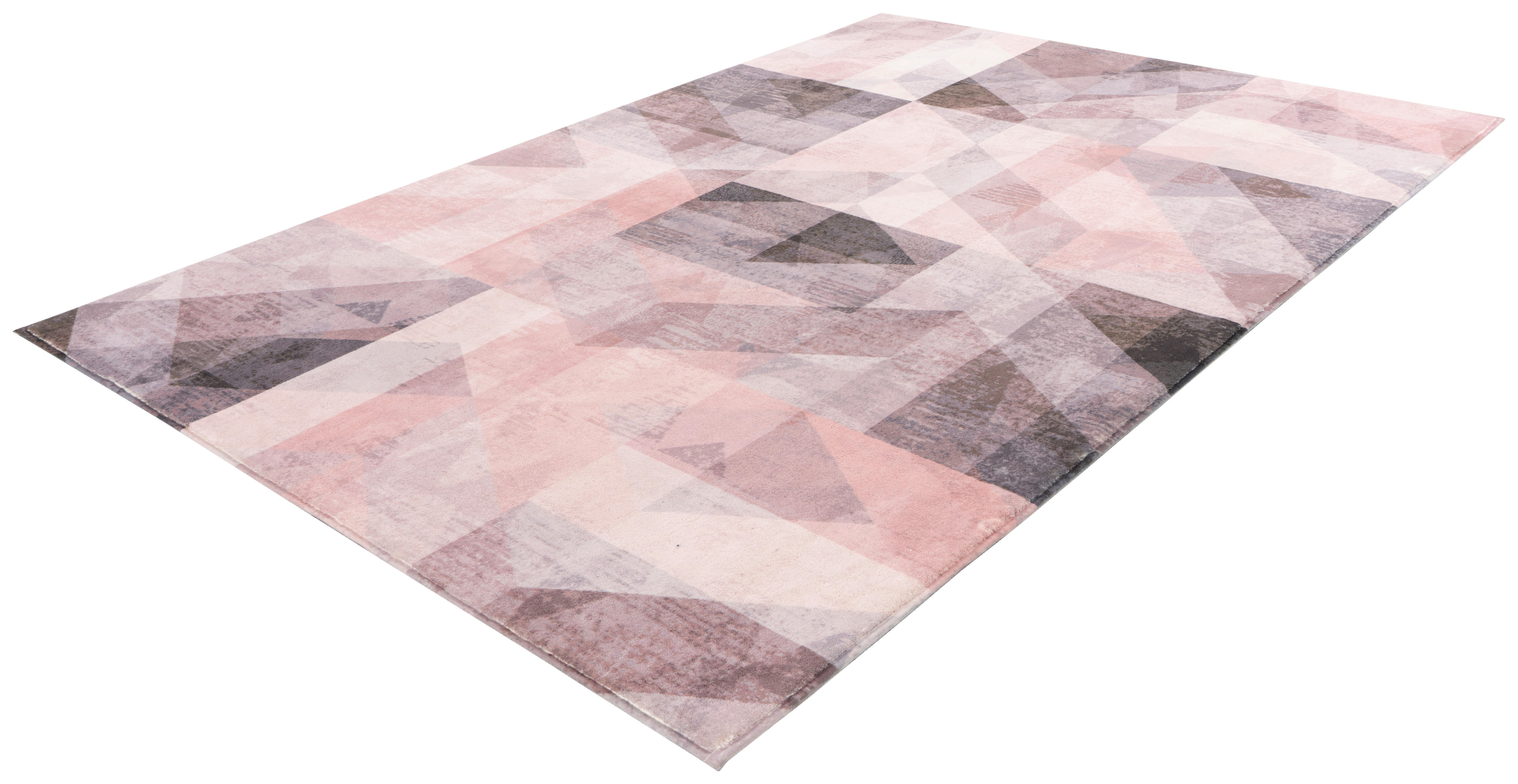 Teppich My Triangle Pink B/l: Ca. 160x230 Cm My Triangle - pink (160,00/230,00cm)