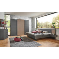 Schwebetürenschrank Ancona Graphit Artisan Nachbildung B/H/T: ca. 250x216x65 cm Ancona - Graphit (250,00/216,00/65,00cm)