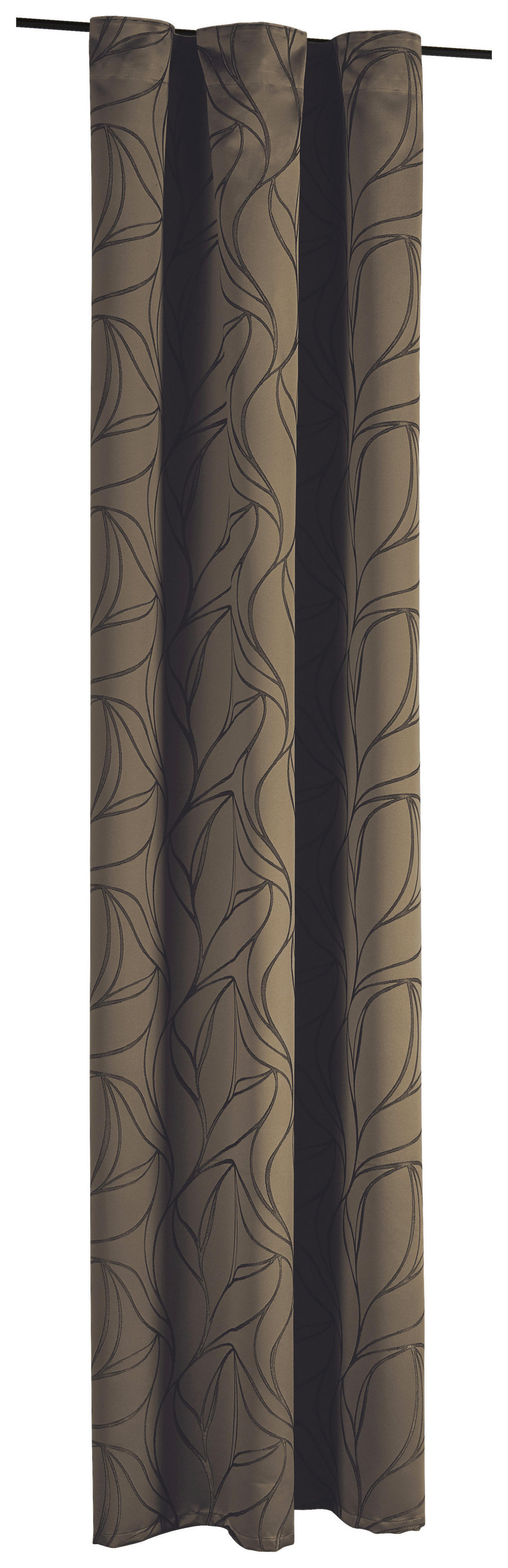 Kombivorhang Monte Carlo taupe B/L: ca. 140x245 cm Monte Carlo - taupe (140,00/245,00cm)