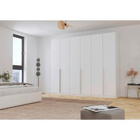 Kleiderschrank Alabama Alpinweiß B/H/T: ca. 271x229x54 cm Alabama - Alpinweiß/Alu (271,00/229,00/54,00cm)