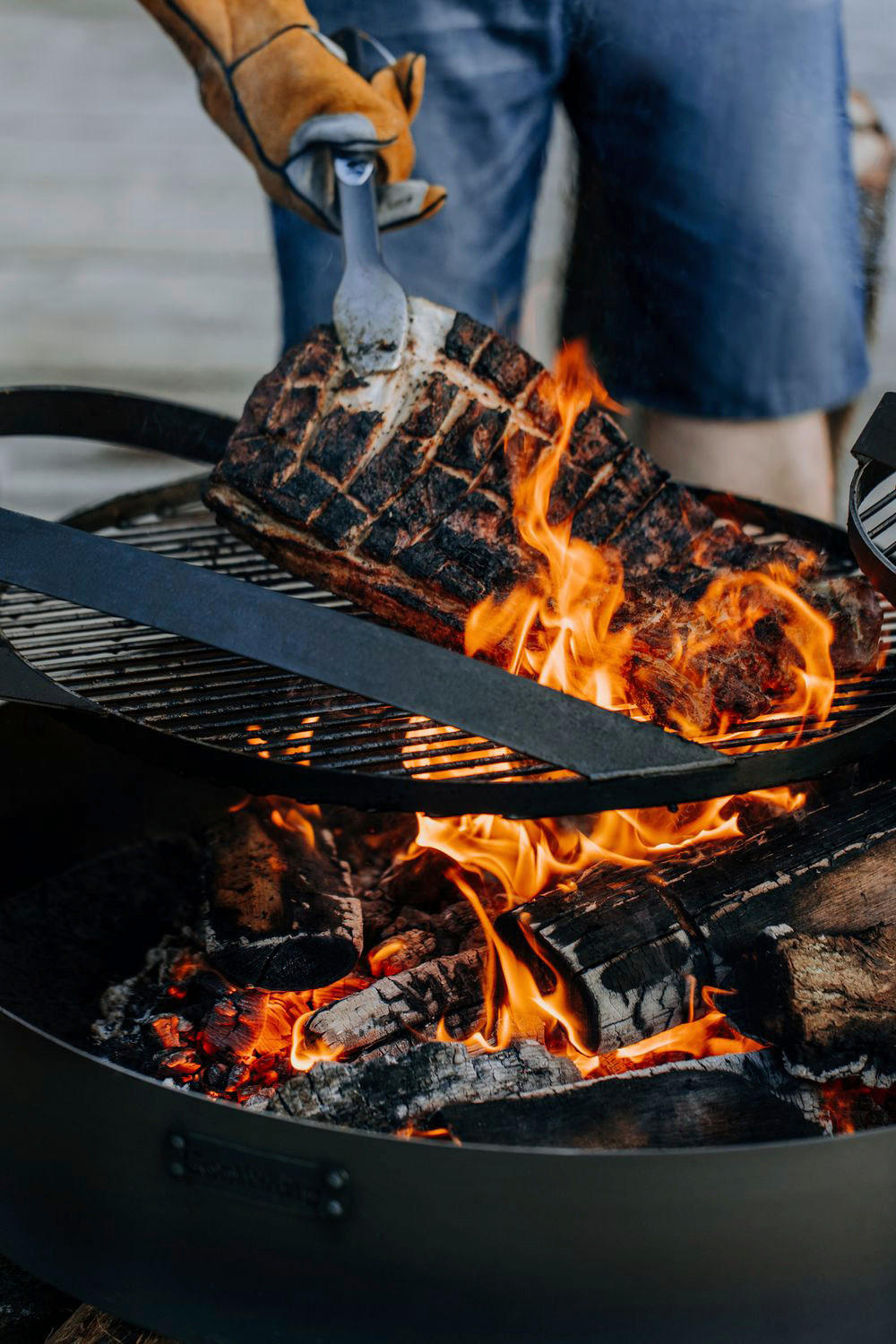 CookKing Grillrost Bandito & Monta schwarz Stahl B/T: ca. 60x60 cm Bandito & Monta - schwarz (60,00/60,00cm) - CookKing