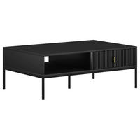 Couchtisch MAGGIORE schwarz B/H/T: ca. 104,2x39,9x68 cm MAGGIORE - schwarz (104,20/39,90/68,00cm) - WIPMEB