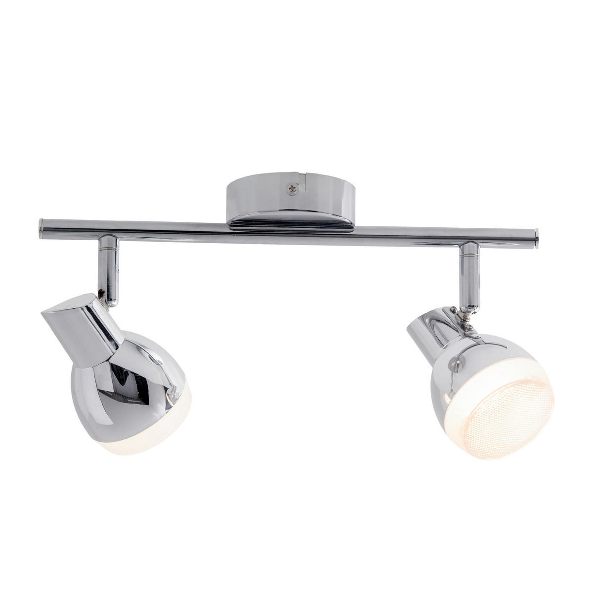 Näve Leuchten LED-Spot Chrom Kunststoff Metall B/H/T: ca. 30x13x8 cm 2 Brennstellen CHROMEY - Chrom (30,00/13,00/8,00cm) - Näve Leuchten