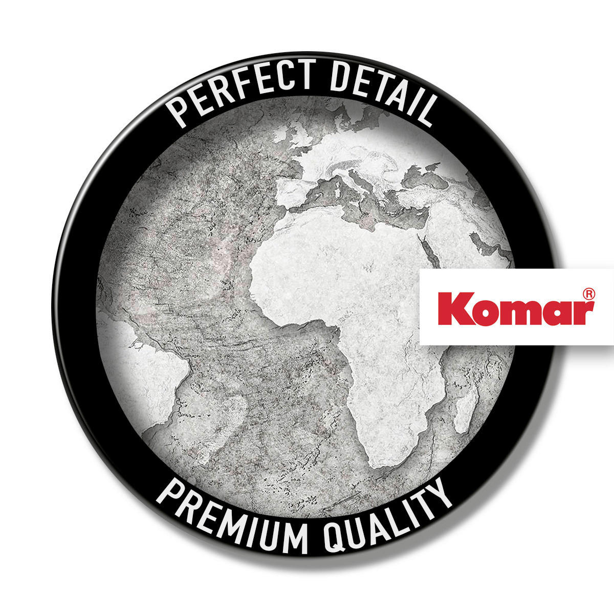 Komar Fototapete World Relief B/L: ca. 350x250 cm World Relief - (350,00/250,00cm) - Komar