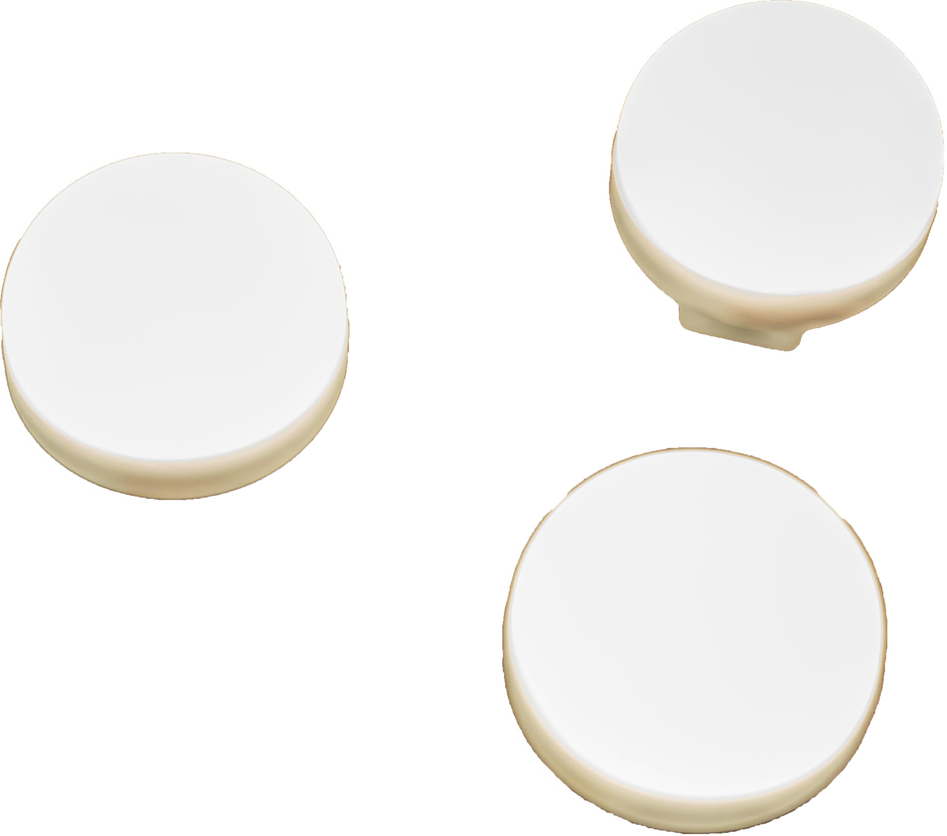 NewGarden LED-Außendekoleuchte weiß B/H/L: ca. 6,5x6x6,5 cm 3.0 Brennstellen CHERRY MINI 3ER PACK - weiß (6,50/6,50/6,00cm) - NewGarden