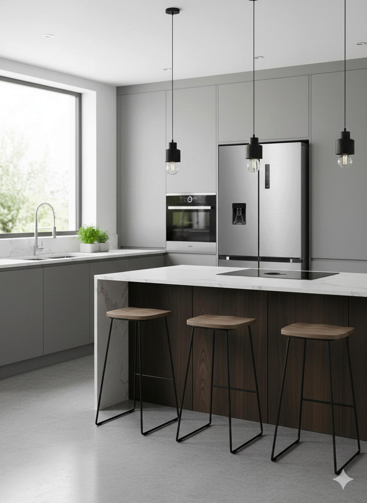 POCOline Multi-Door Kühl-/Gefrierkombination MD-190-513-CIXWDDNF Inox B/H/T: ca. 83x189,8x65,3 cm Multi-Door MD 190-513 CIXWDDNF - Inox (83,00/189,80/65,30cm) - POCOline