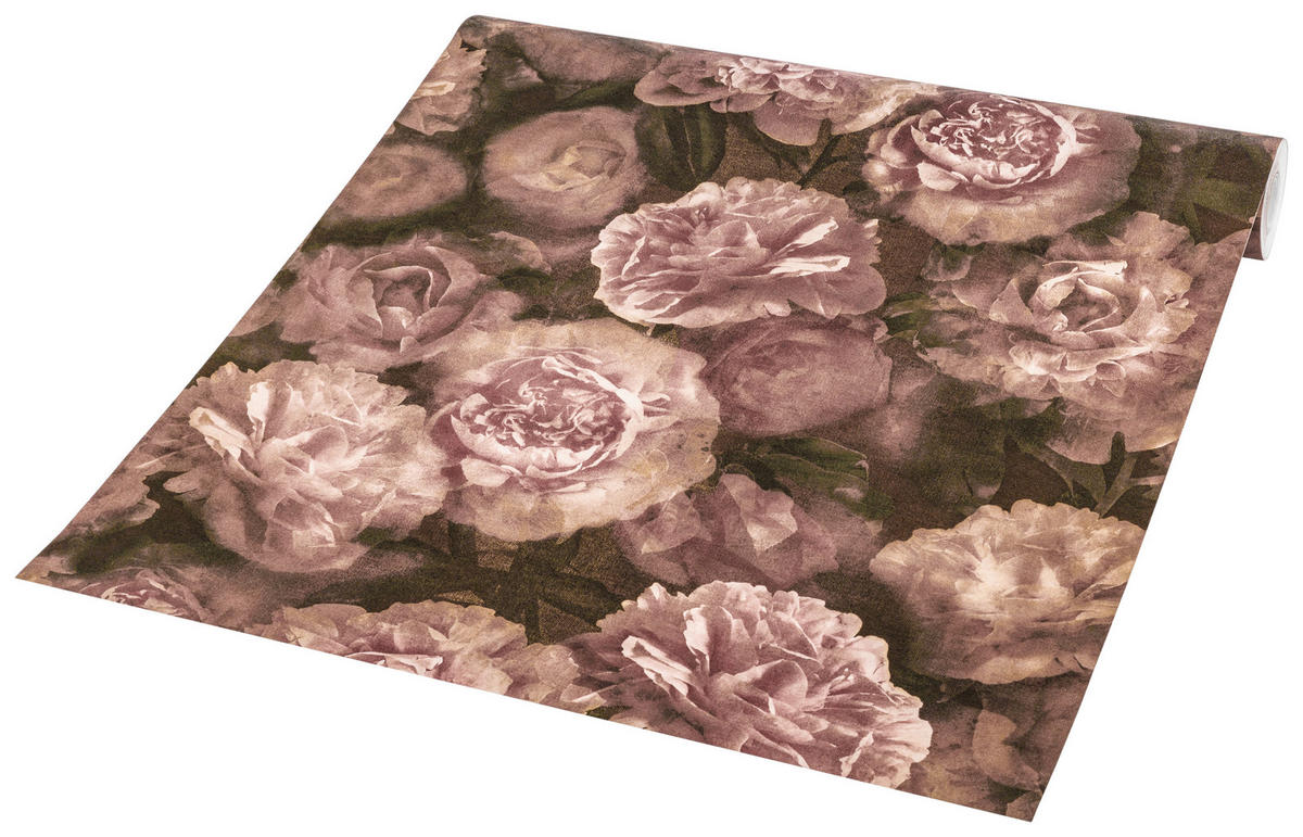 Vliestapete Rosen altrosa B/L: ca. 53x1005 cm Vliestapete_37402-2 - altrosa (53,00/1005,00cm)