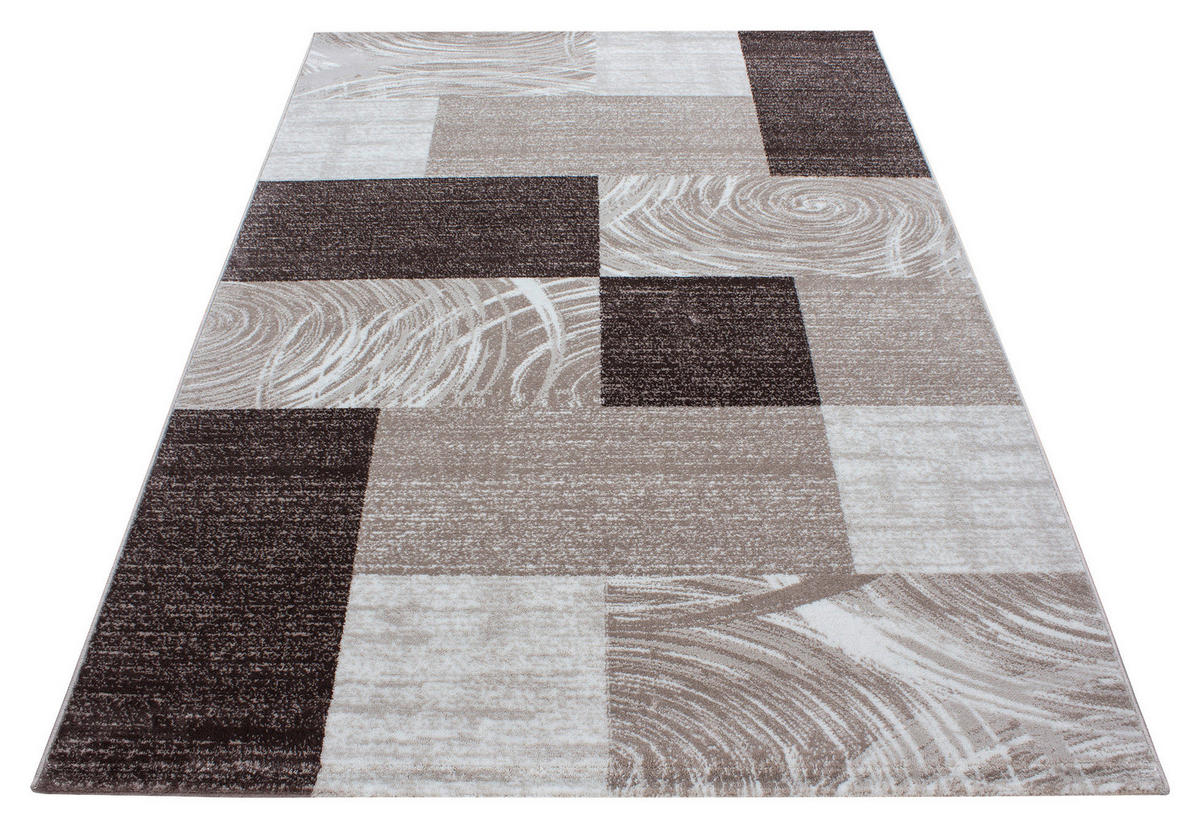 Ayyildiz Teppich PARMA braun B/L: ca. 280x370 cm PARMA - braun (280,00/370,00cm) - Ayyildiz
