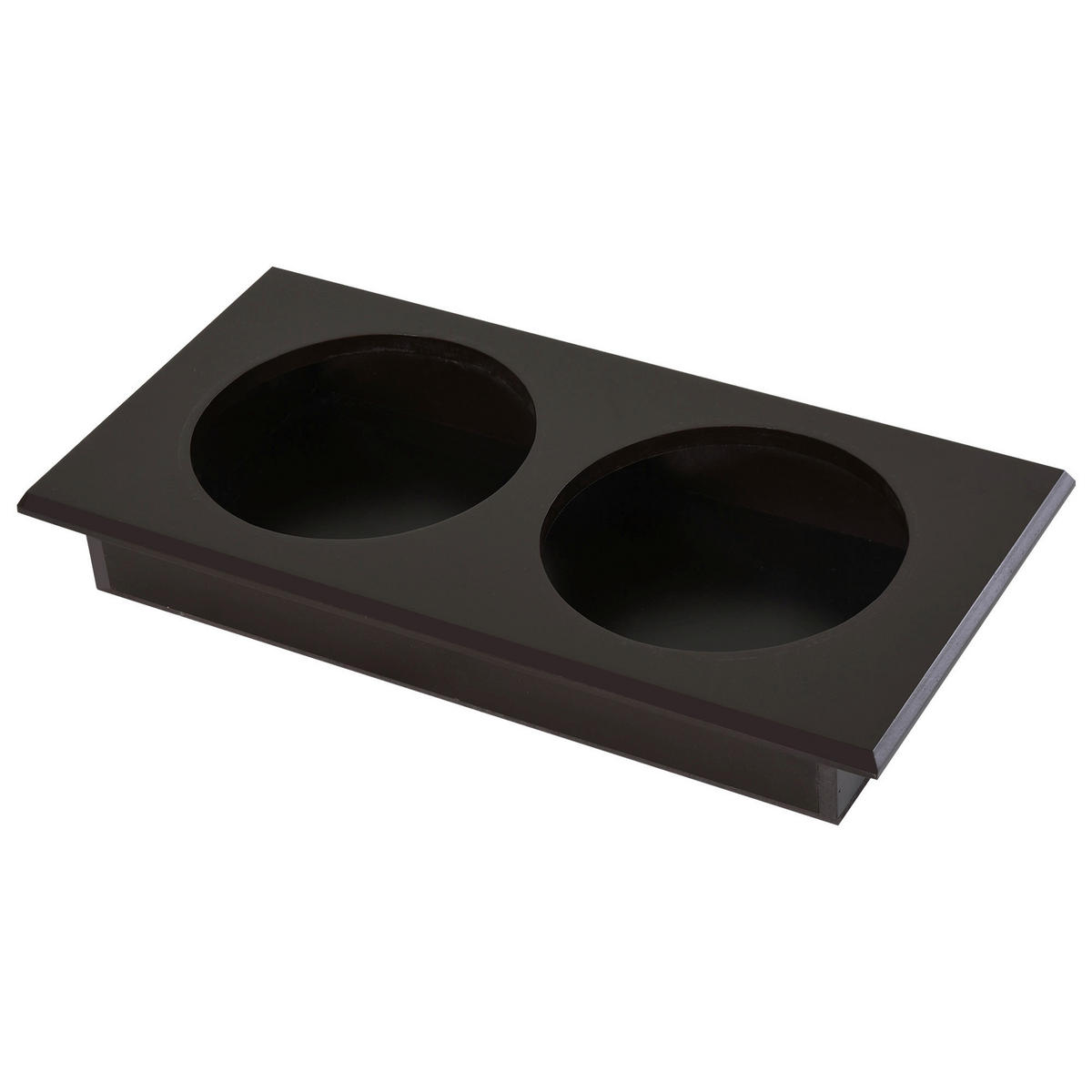PawHut Futternapf braun MDF B/H/L: ca. 60x41x30 cm Futternapf - braun (30,00/60,00/41,00cm) - PawHut