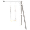 AXI Einzel-Anbauschaukel grau B/H/T: ca. 171x215x160 cm Einzel-Anbauschaukel - weiß/grau (171,00/215,00/160,00cm) - AXI