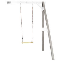 AXI Einzel-Anbauschaukel grau B/H/T: ca. 171x215x160 cm Einzel-Anbauschaukel - weiß/grau (171,00/215,00/160,00cm) - AXI