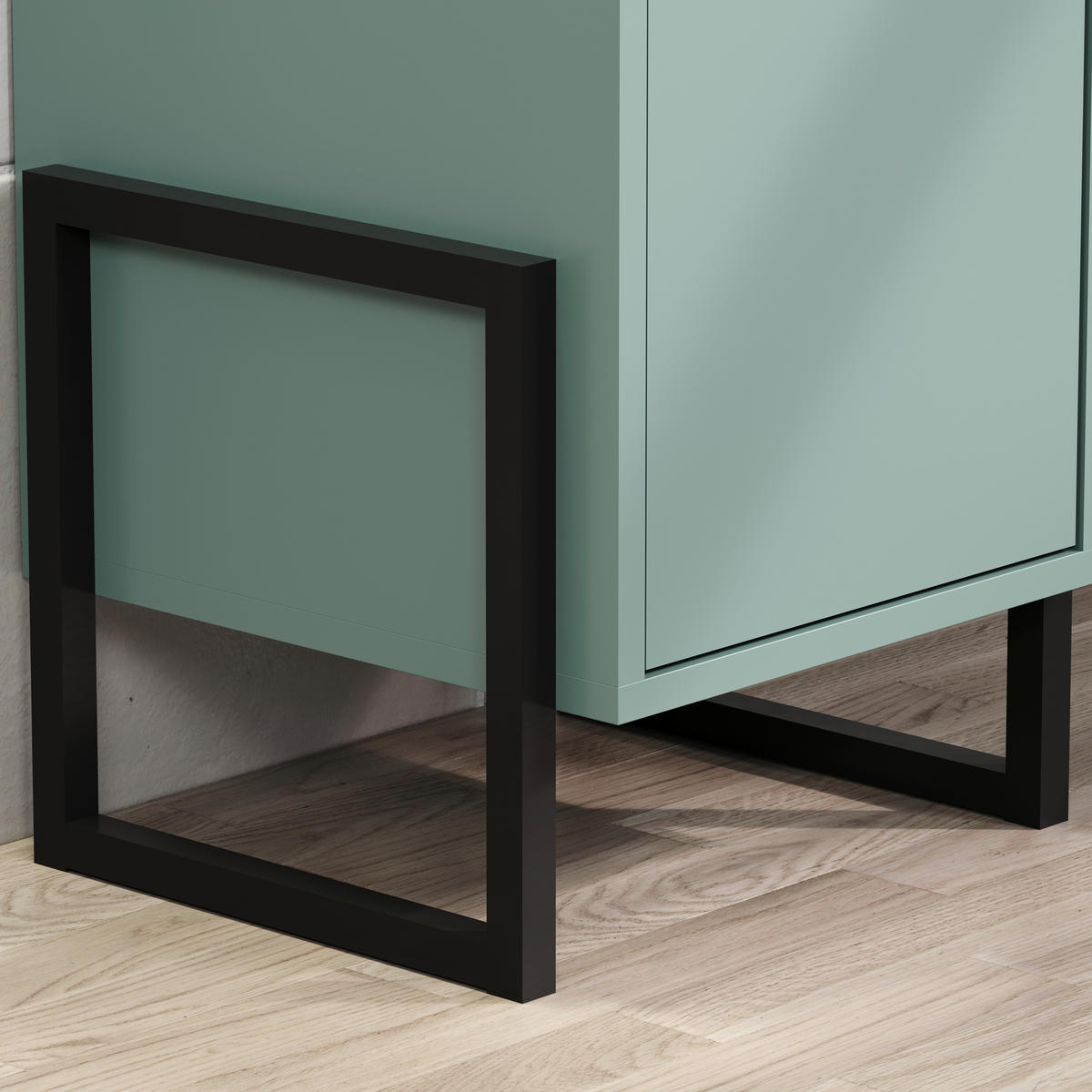 Stauraumelement Matix blau matt B/H/T: ca. 36x80x35 cm Matix - blau (36,00/80,00/35,00cm) - Trendteam