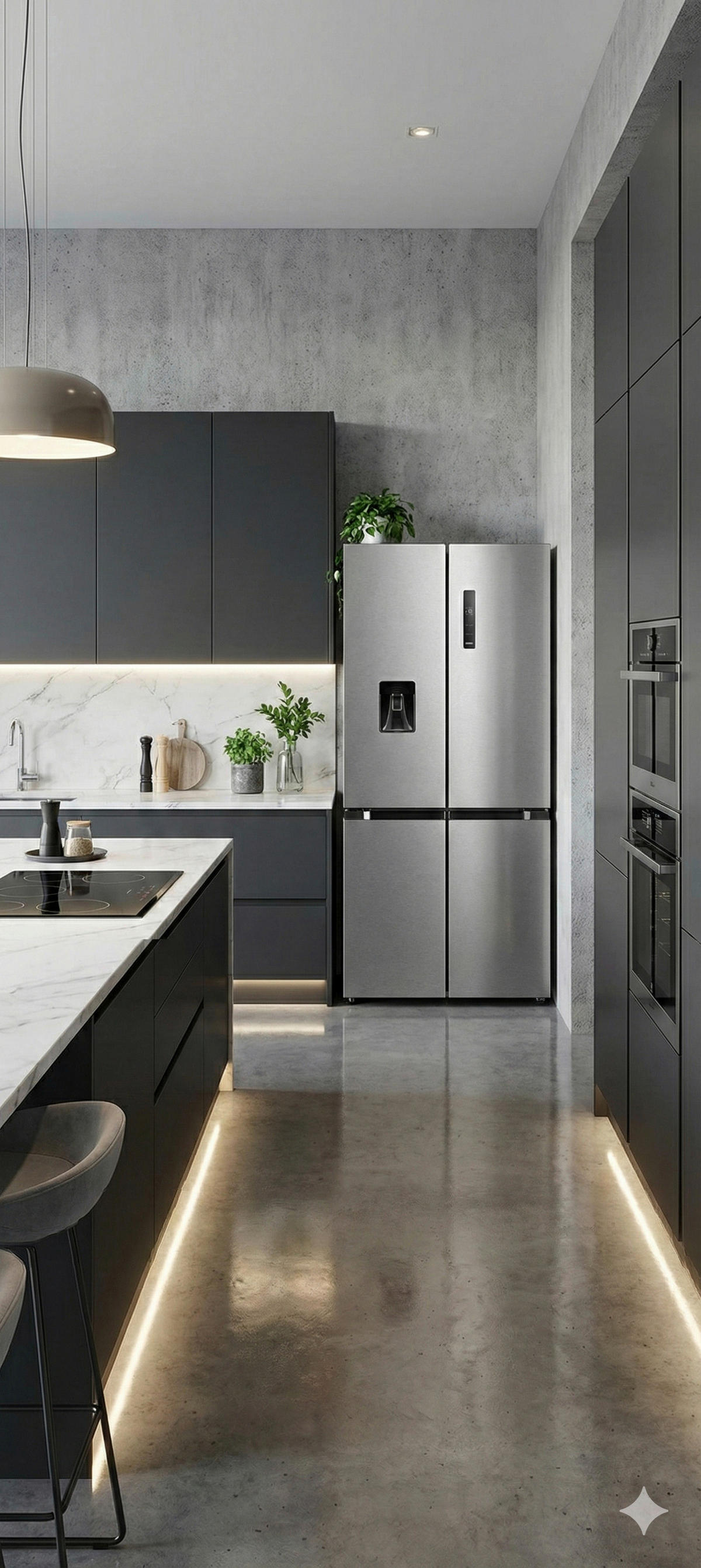 POCOline Multi-Door Kühl-/Gefrierkombination MD-190-513-CIXWDDNF Inox B/H/T: ca. 83x189,8x65,3 cm Multi-Door MD 190-513 CIXWDDNF - Inox (83,00/189,80/65,30cm) - POCOline