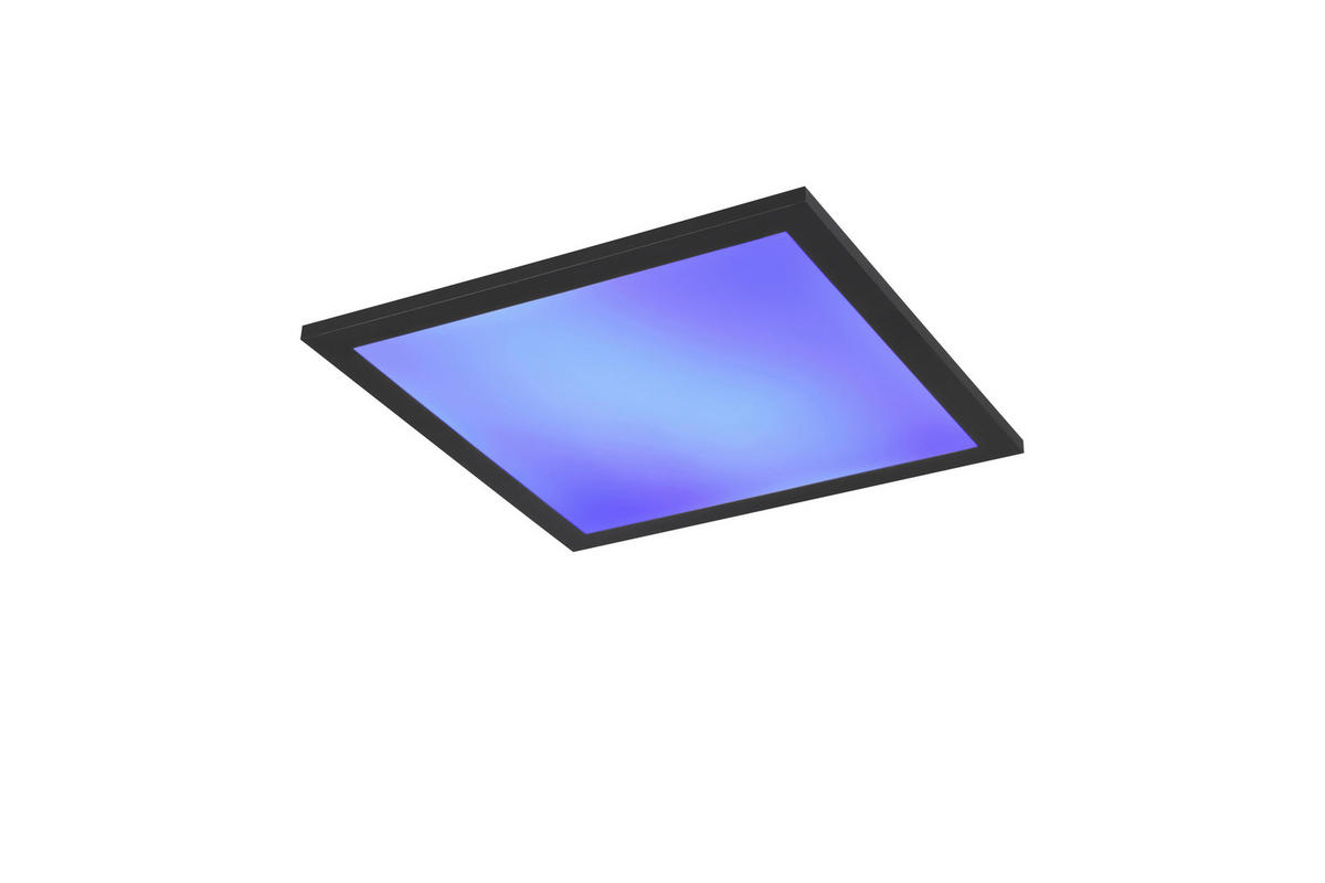 Reality LED-Deckenleuchte Beta R67663032 schwarz Metall B/H/T: ca. 29,5x50x29,5 cm 1 Brennstellen Beta - schwarz (29,50/50,00/29,50cm) - Reality