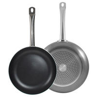 BERGNER Pfannenset Prochef silber Aluminium Prochef - schwarz/silber - BERGNER