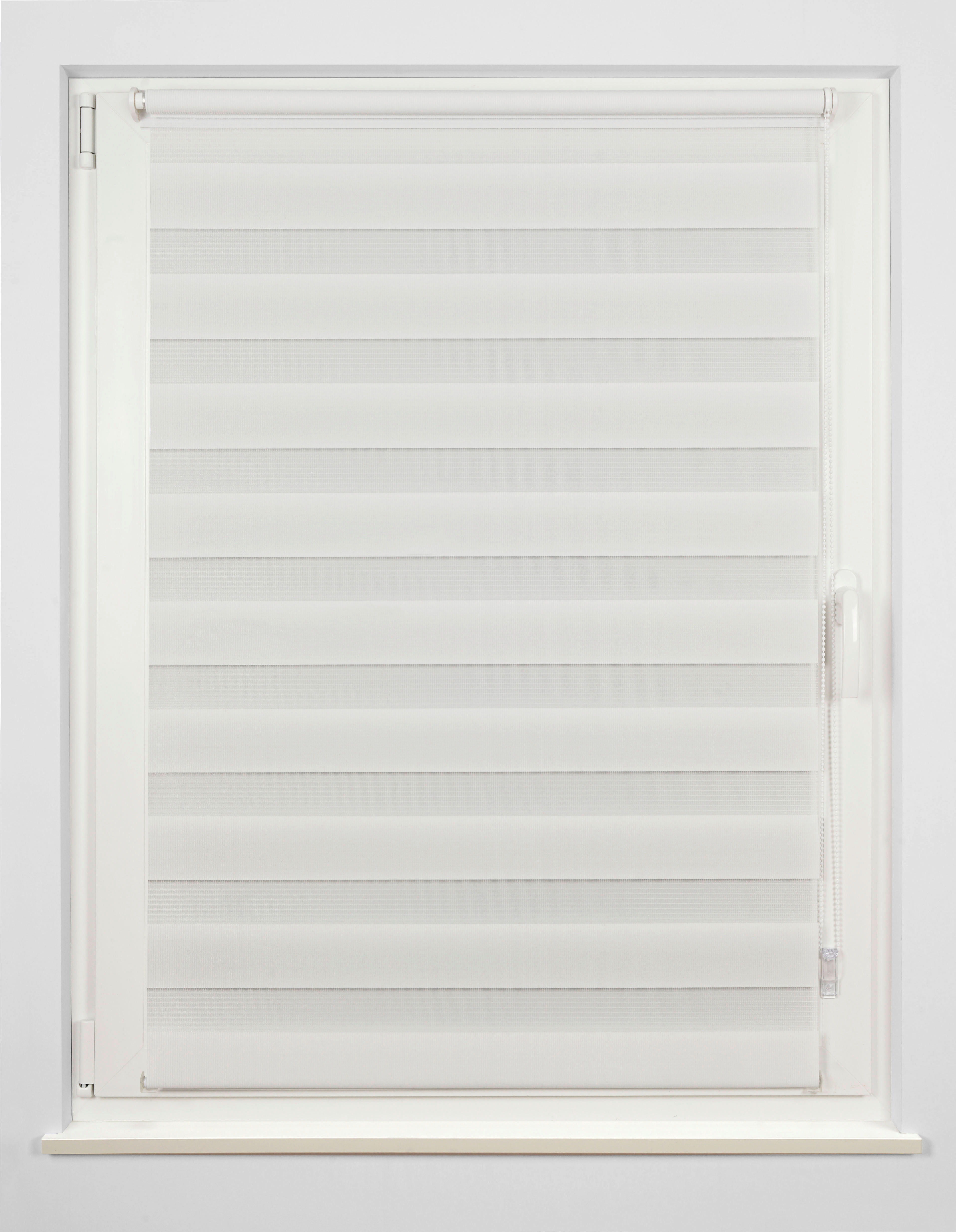 Doppelrollo Just weiß B/L: ca. 45x160 cm Just - weiß (45,00/160,00cm)