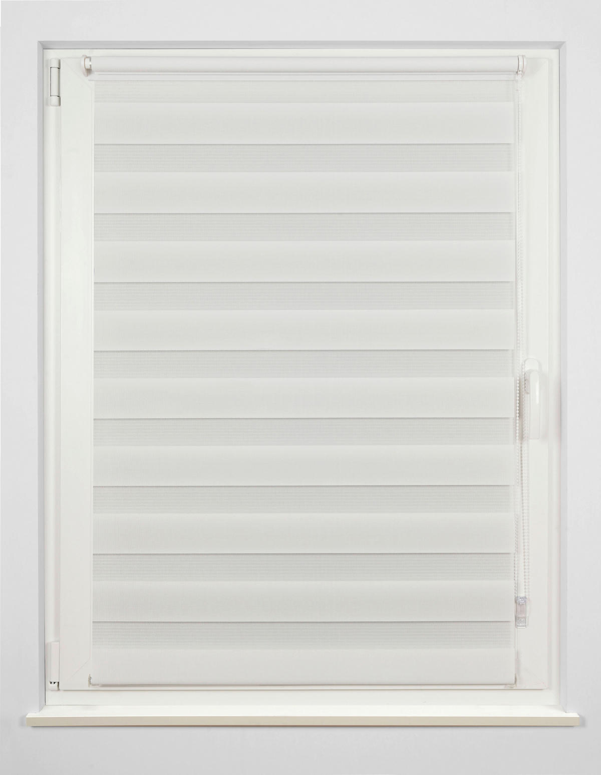 Doppelrollo Just weiß B/L: ca. 45x160 cm Just - weiß (45,00/160,00cm)