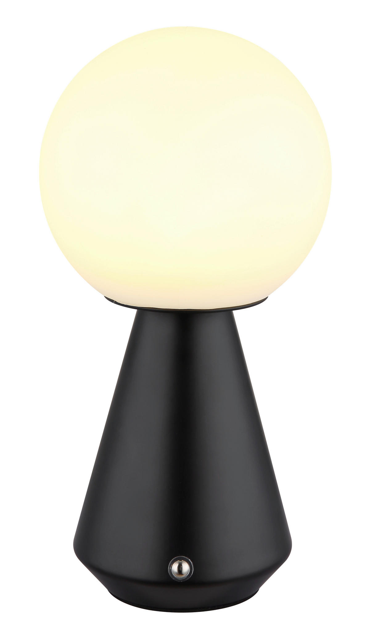 GLOBO Tischleuchte SORA - Opal/mattschwarz (12,00/23,50cm) - GLOBO