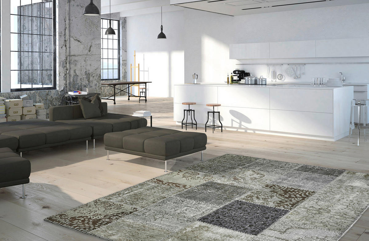Obsession Teppich My Spirit silber B/L: ca. 80x150 cm My Spirit - silber (80,00/150,00cm) - Obsession