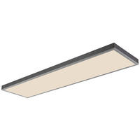 GLOBO LED-Deckenleuchte DORO 416080AD5-CCT Opal silber MDF Aluminium B/H/L: ca. 30x7,5x120 cm 1 Brennstellen DORO - Opal/silber (120,00/30,00/7,50cm) - GLOBO