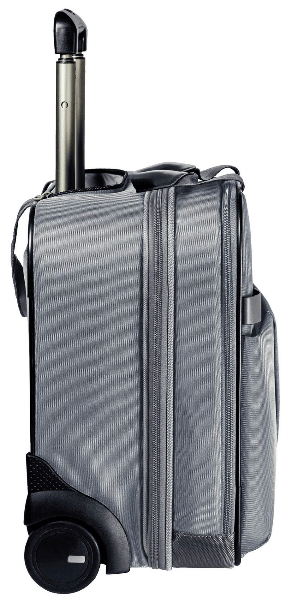 Leitz Trolley silber Polyester B/H/L: ca. 23x37x43 cm Notebook_Trolley_Complete_Leitz - silber/grau (43,00/23,00/37,00cm) - Leitz