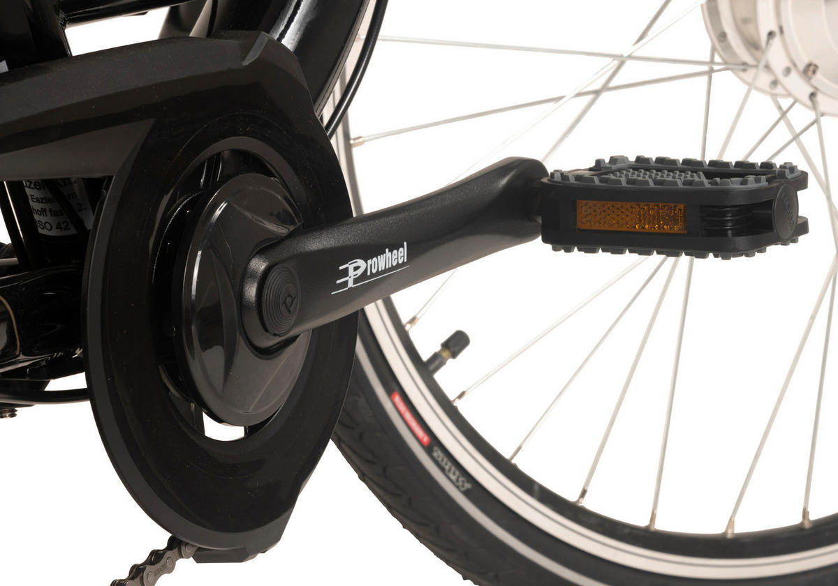 Hollandia City E-Bike Lido 334E 28 Zoll Rahmenhöhe 49 cm 8 Gänge schwarz schwarz ca. 250 W ca. 36 V ca. 28 Zoll Lido - schwarz - Hollandia