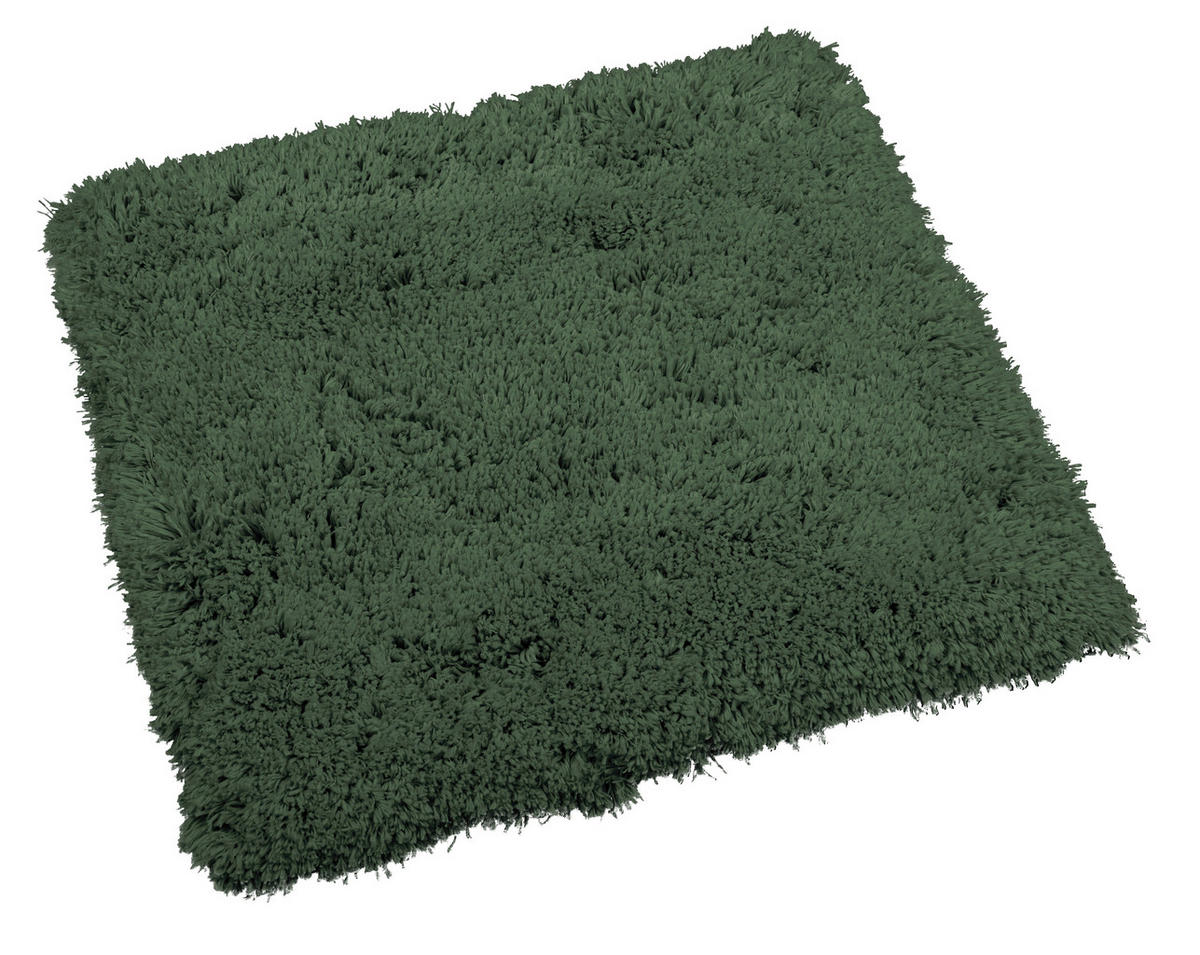 Badematte Badematte_Shaggy grün 50x50cm - grün (50,00/50,00cm)