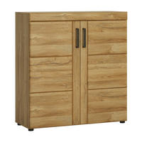 Schuhkommode Cortina Eiche Grand-Son Nachbildung B/H/T: ca. 93x100x38 cm Cortina - Eiche (93,00/100,00/38,00cm)