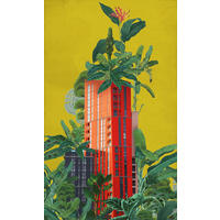 Komar Fototapete Plant House B/L: ca. 150x250 cm Plant House - (150,00/250,00cm) - Komar