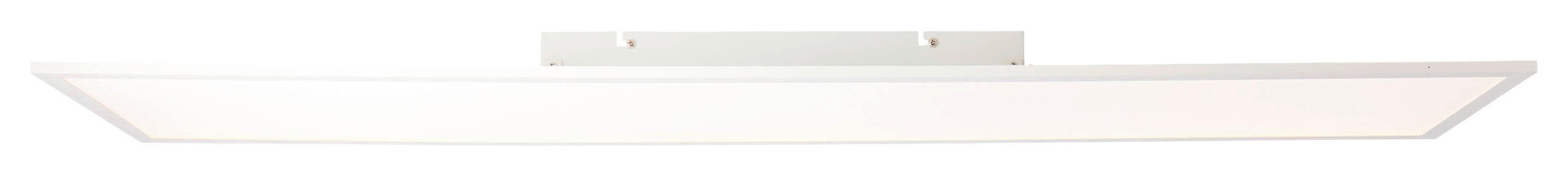 Brilliant Deckenleuchte G90359A85 weiß Metall Kunststoff B/H/L: ca. 30x5x120 cm Buffi - weiß (120,00/30,00/5,00cm)