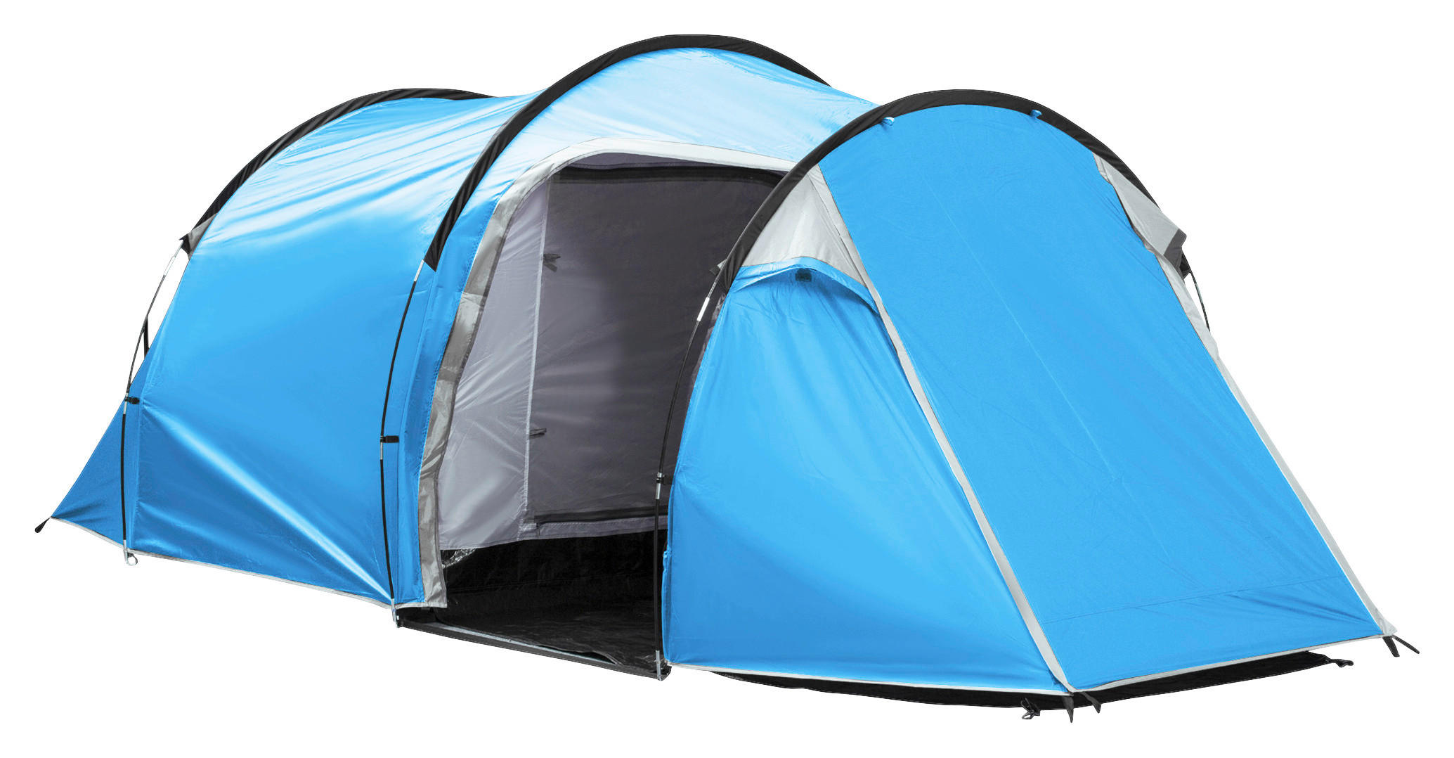 Outsunny Campingartikel B/H/L: ca. 206x426x154 cm Campingzelt - hellblau (154,00/206,00/426,00cm) - Outsunny