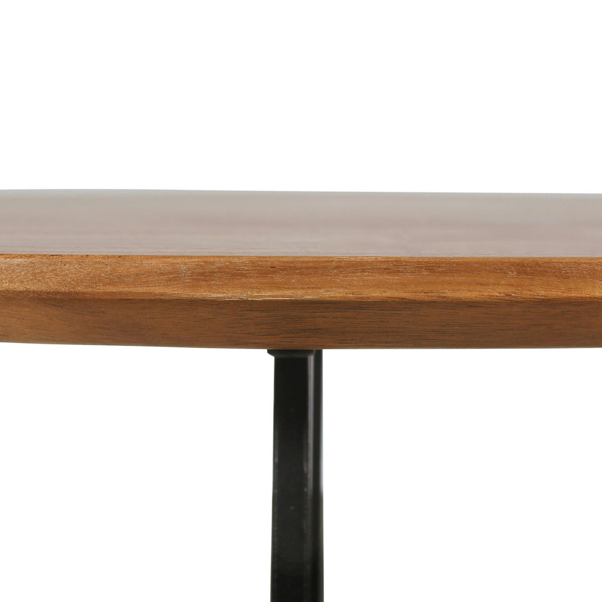 Couchtisch ALINA Eiche Artisan Nachbildung H/D: ca. 47x80 cm ALINA - Eiche/schwarz (80,00/47,00cm) - byLIVING