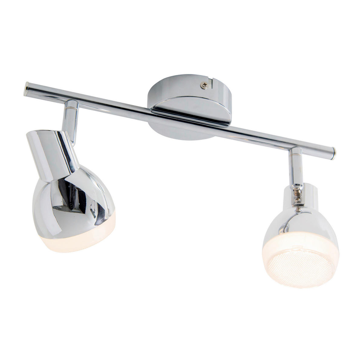 Näve Leuchten LED-Spot Chrom Kunststoff Metall B/H/T: ca. 30x13x8 cm 2 Brennstellen CHROMEY - Chrom (30,00/13,00/8,00cm) - Näve Leuchten