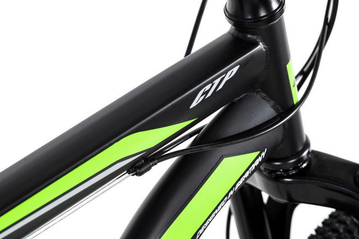 KS-Cycling Mountain-Bike KS886M KS886M 26 Zoll Rahmenhöhe 50 cm 21 Gänge schwarz schwarz ca. 26 Zoll KS886M - schwarz/grün - KS-Cycling