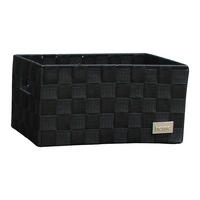POCOline Aufbewahrungskorb schwarz Nylon B/H/L: ca. 16x21x31 cm Korb_Nina_M schwarz - schwarz (31,00/16,00/21,00cm) - POCOline