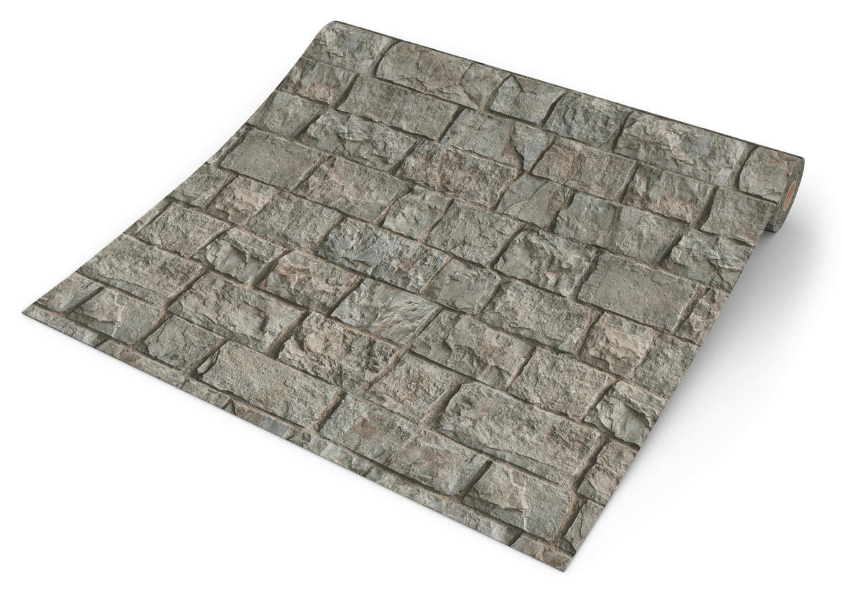 Erismann Vliestapete Steinoptik beige B/L: ca. 53x1005 cm Vliestapete_10394-02 - beige (53,00/1005,00cm) - Erismann