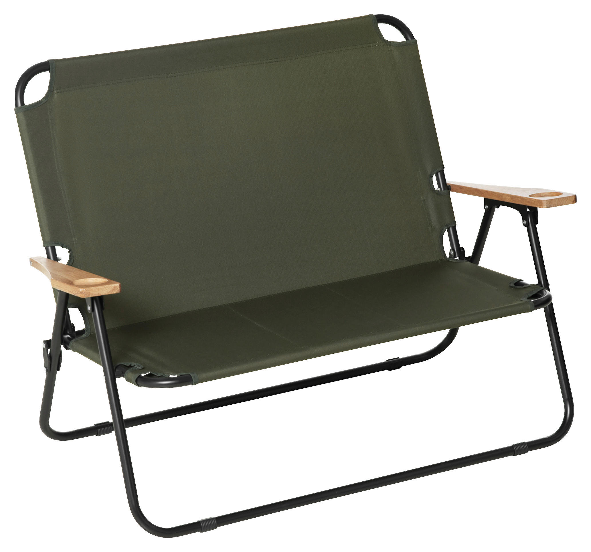 Outsunny Campingartikel B/H/L: ca. 67x114x80 cm Campingstuhl - grün (80,00/67,00/114,00cm) - Outsunny