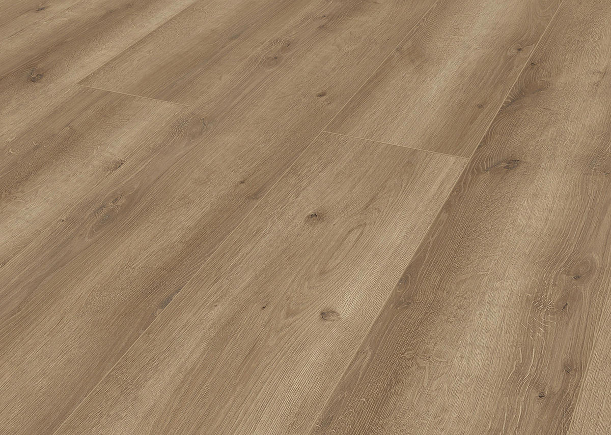 Click-Vinylboden Eiche braun ca. 2,538 m² im Paket  B/L: ca. 24,6x129 cm pro Paket Eiche braun ca. 2,538 m² im Paket - braun (24,60/129,00cm)