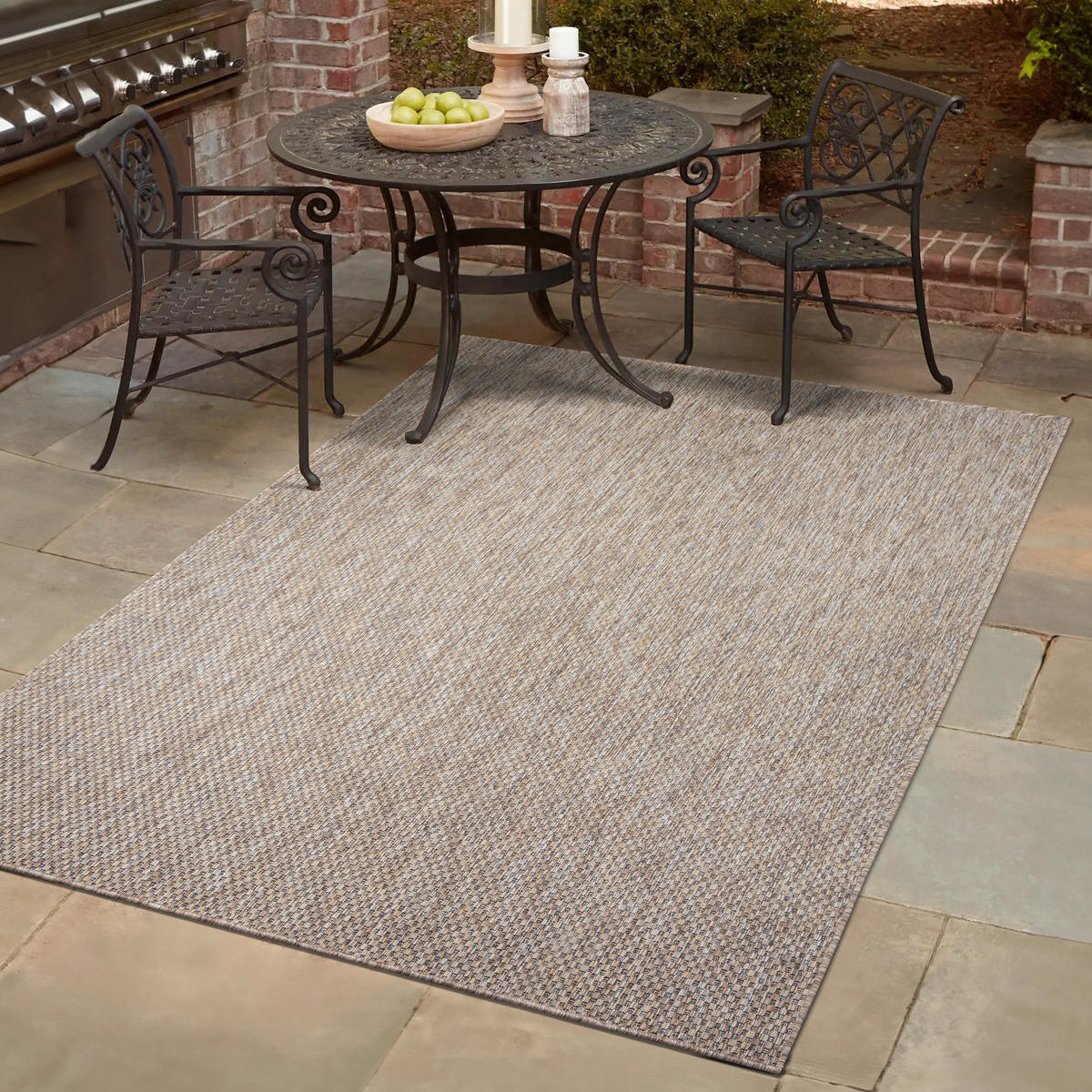 Sanat Outdoorteppich MELISSA braun B/L: ca. 120x170 cm MELISSA - braun (120,00/170,00cm) - Sanat