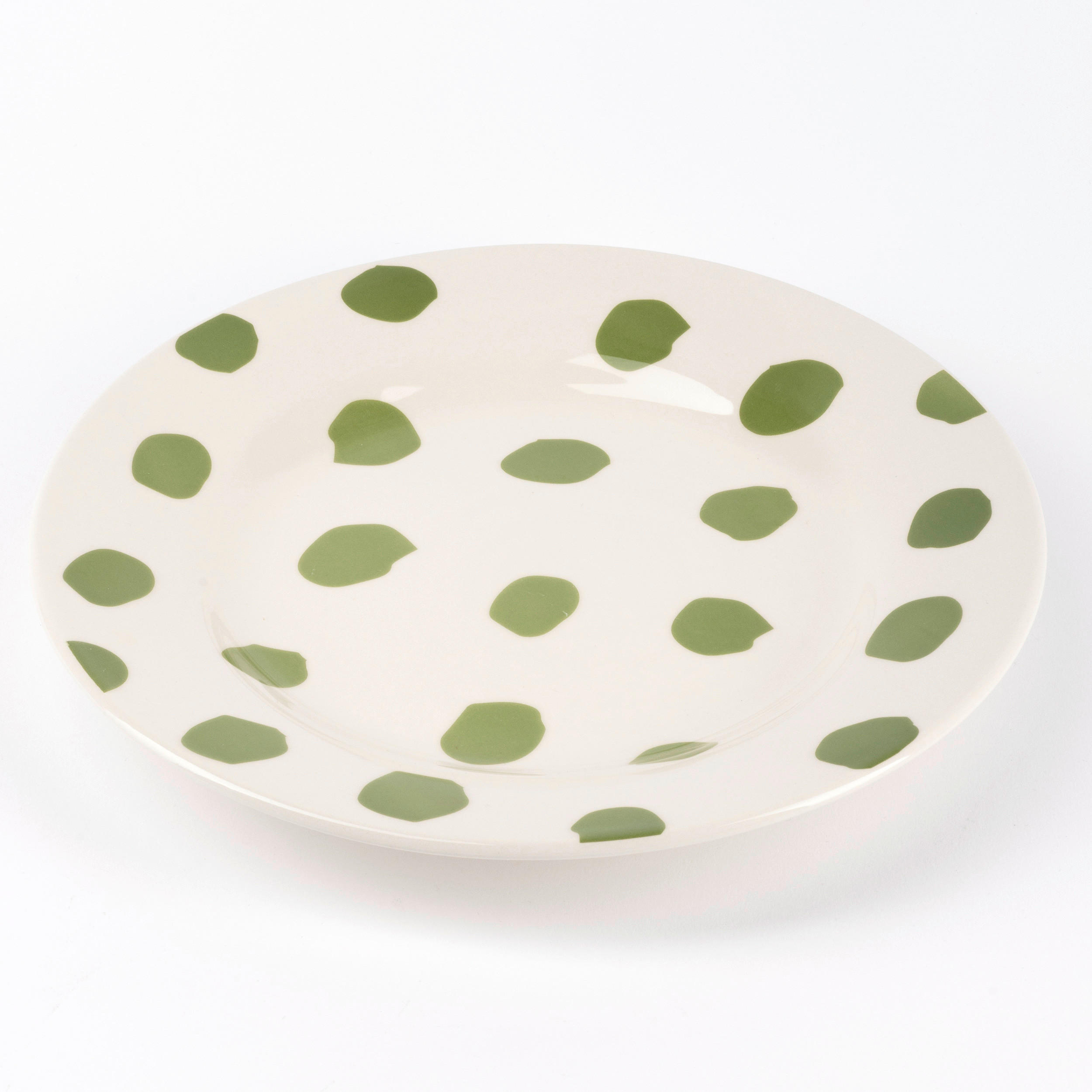 CASA SAMANTHA Teller SABOR grün Steinzeug 3 tlg. SABOR - grün (26,00cm) - CASA SAMANTHA