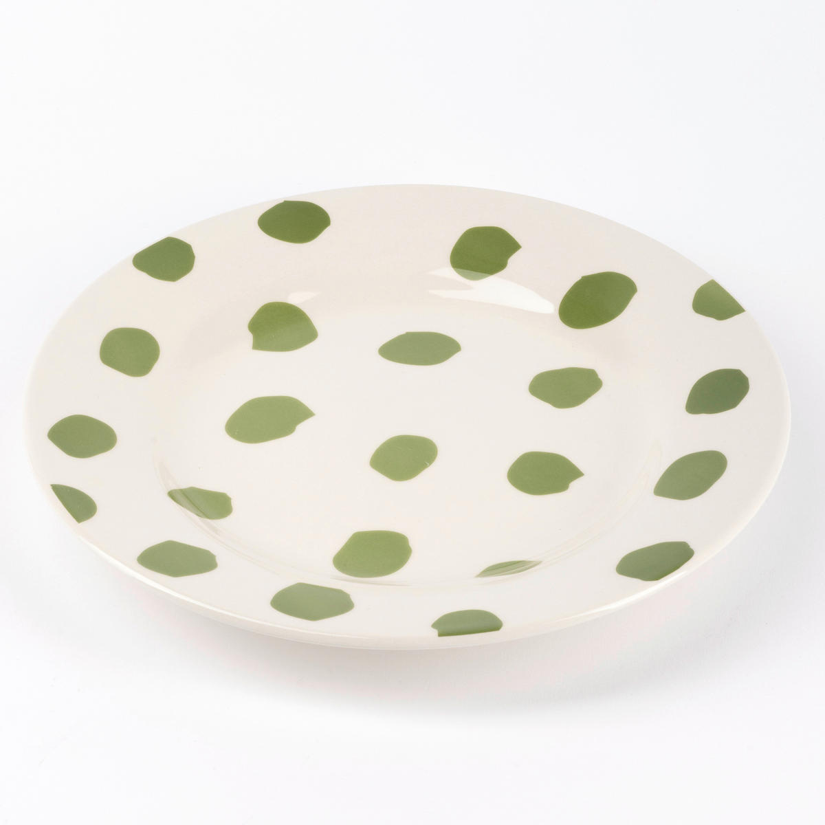 CASA SAMANTHA Teller SABOR grün Steinzeug 3 tlg. SABOR - grün (26,00cm) - CASA SAMANTHA
