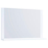 Wandspiegel Lendas weiß Holzwerkstoff B/H/T: ca. 80x65x17 cm Lendas - weiß (80,00/65,00/17,00cm) - VCM Möbel