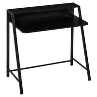 Schreibtisch 836-055BK schwarz B/H/T: ca. 84x85x45 cm 836-055BK - schwarz (84,00/85,00/45,00cm) - HOMCOM