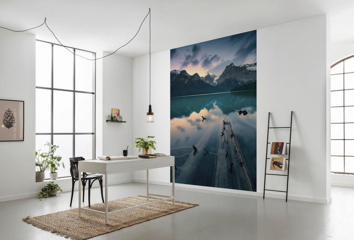 Komar Fototapete Burning Emerald B/L: ca. 200x280 cm Burning Emerald - (200,00/280,00cm) - Komar