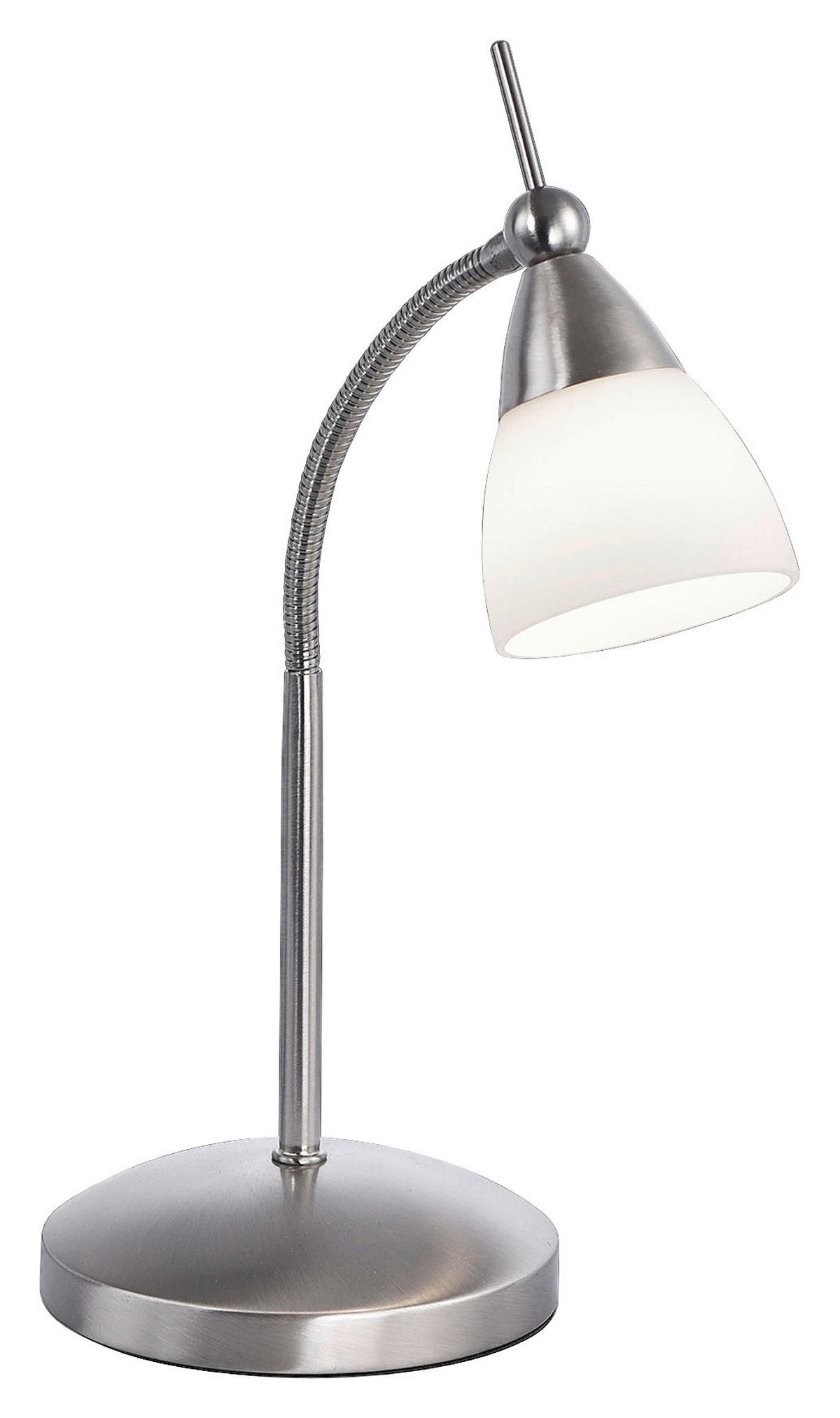 Paul Neuhaus Tischleuchte 4001-55 weiß Stahl Glas H: ca. 45 cm G9 1 Brennstellen Touch-Tischleuchte_Pino 1flg. - weiß (45,00cm) - Paul Neuhaus