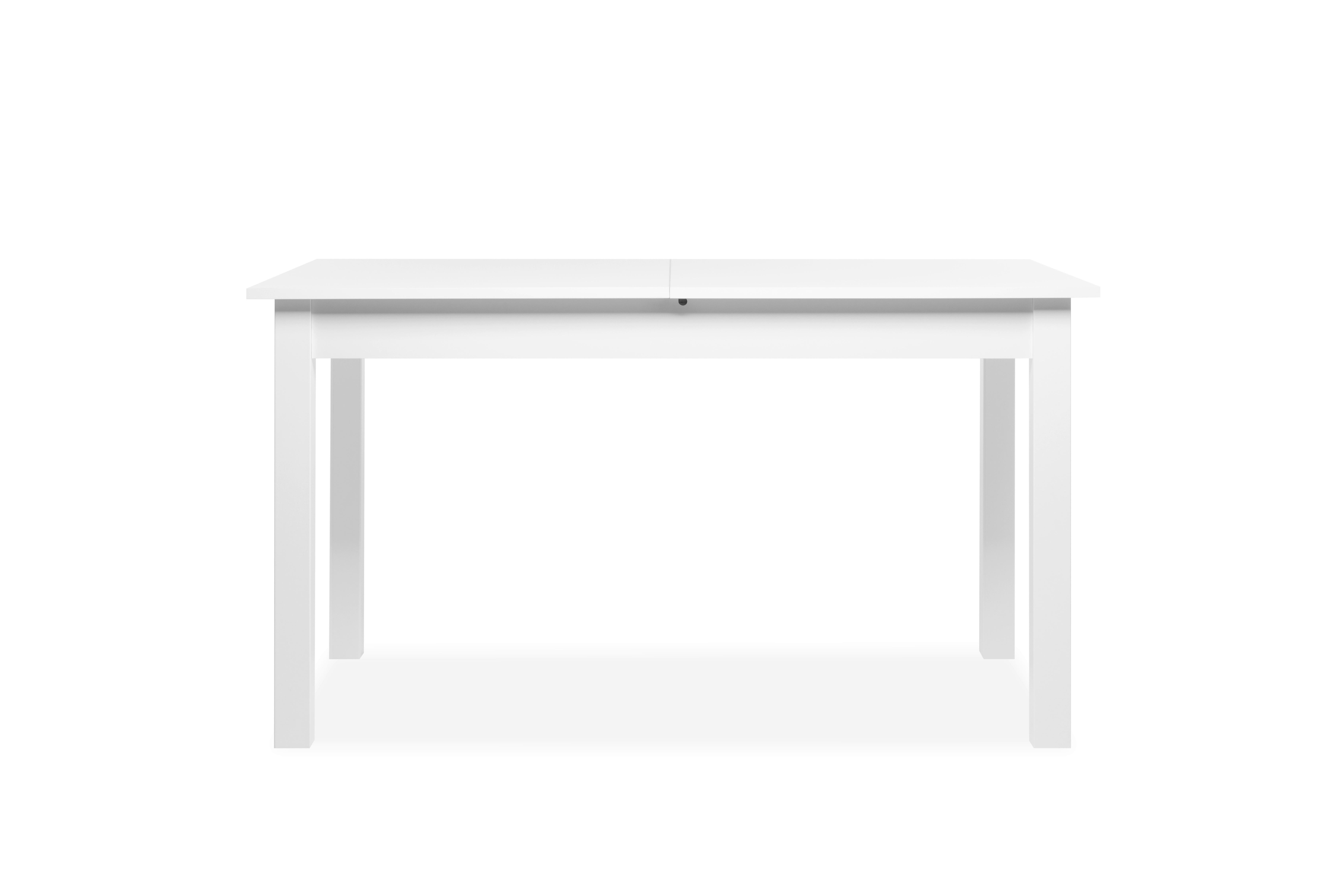 Esstisch Coburg weiß B/T: ca. 140x80 cm Coburg - weiß (140,00/80,00cm)